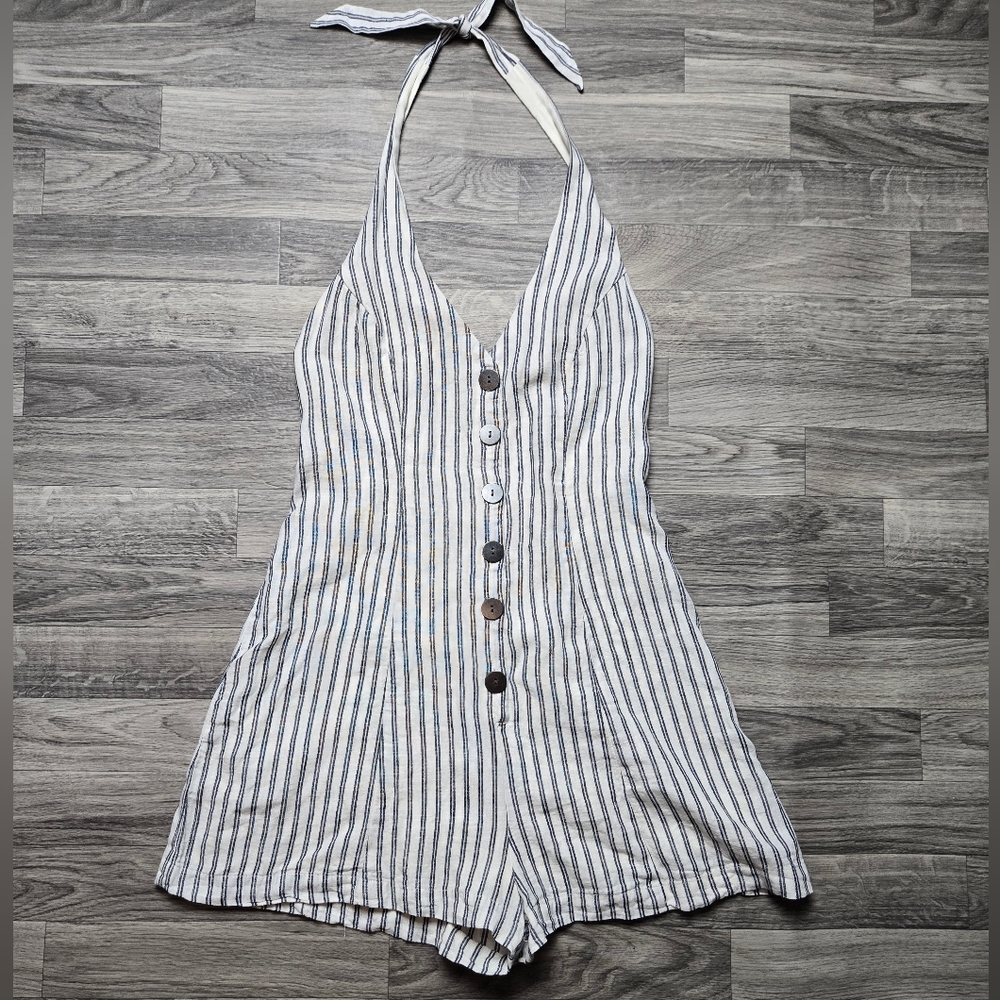 NWT Urban Outfitter Pin Stripe Romper